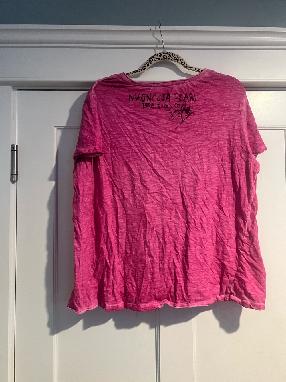 Magnolia Pearl- Geronimo Tee TOP 1448-LATUN Pink - OS - Picture 6 of 8